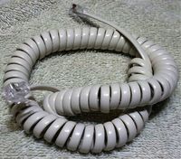 5 Pack of Misty Cream 9' Ft Handset Cords for Avaya Spirit Phone 6 24 Button 6B 24B Off White Curly Coil Pack AT-T Lucent 3160 006MC 024MC 215 Lot by DIY-BizPhones