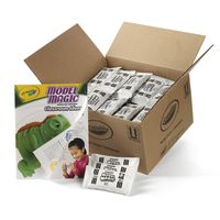 Crayola Model Magic Classpack, White Clay, Modeling Clay Alternative, 75 Single Packs
