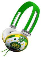 DGL DGL-820-TBP Sour Apple Blow Pops Candy Comfort Plus Novelty Noise-Reducing Stereo Over Ear Aviator Headphones - Retail Packaging