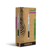 Zebra Jimnie Clip Mechanical Pencil, 0.5mm Lead, Refillable, Translucent/Black (52510)