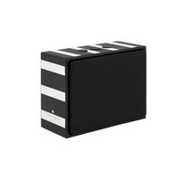 kate spade new york KSNYPS-BS Portable Wireless Bluetooth Speaker - Black/Cream Stripe