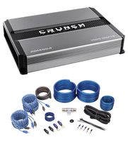 Crunch PD1400.4 1400w 4-Channel Pro Power Car Audio Amplifier Class AB+Amp Kit