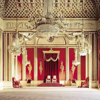 GladsBuy Royal Palace Hall 10' x 10' Computer Printed Photography Backdrop Indoor Theme Background ZJZ-496