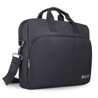 Back to School Deal REYLEO Laptop Bag, 15.6 Inch USB Laptop Briefcase, Waterproof Travel Business Messenger Shoulder Bag with Luggage Strap for Men Women School Fits MacBook HP Dell Notebook Tablet,