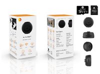 A1 by ATLAS+ - Spy Camera Wireless Hidden Full HD Wifi - Spy Camera with 64GB SD Card + Reader - Smart Motion Detection, Night Vision Spy Camera, Notifications - Wireless outdoor wifi cameras for home