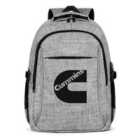 Women's Men Travel Laptop Backpack Anti Theft Cummins-Logo- Backpack with USB Charging Port College Laptop Bookbags