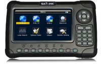 MeterTo Multifunctional Digital 7" LCD Satellite Finder Satellite Meter Detector WS-6980 DVB-S/S2,T/T2/C, MPEG-2/MPEG－4 Compliant Terrestrial Signal Receiver Connector F & Female Type USB Software