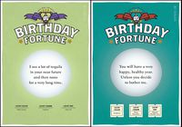 Quiplip Misfortune Birthday 6) Greeting Cards