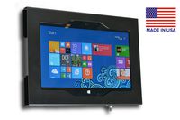 Dell Venue 10 Pro Security Wall Mount Metal Enclosure with VESA support for Kiosk, POS, Show, Store Display (Black)