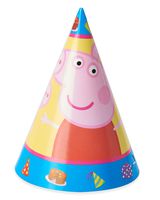 American Greetings 5772796 Peppa Pig Party Supplies, Cone Hats, (8-Count)