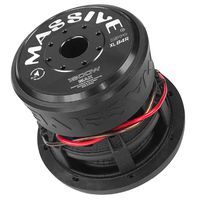 Car Subwoofer by Massive Audio HippoXL84R - SPL Extreme Bass Woofer - 8 Inch Car Audio 1,800 Watt HippoXL Series Competition Subwoofer, Dual 4 Ohm, 2.5 Inch Voice Coil. Sold Individually.