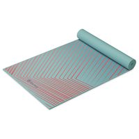 Gaiam Yoga Mat Premium Print Extra Thick Non Slip Exercise & Fitness Mat for All Types of Yoga, Pilates & Floor Workouts, Taffy, 6mm