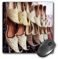 3dRose LLC 8 x 8 x 0.25 Inches Mouse Pad, Aladdin Babouche Pointy Shoes from Morocco Photo by Rhonda Albom (mp_164785_1)