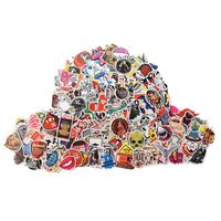 Stickers Packs for Sticker Random Music Film Vinyl Skateboard Guitar Travel Case Sticker Cars Motorcycle Bicycle Skateboard Luggage （200pcs）