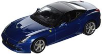 FERRARI CALIFORNIA T (CLOSED TOP) BLUE 1:18 DIECAST MODEL CAR BY BBURAGO 16003 by Bburago