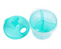 Bright Concepts Powder Formula Dispenser and Snack Cup, Green