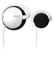 Philips Extra Bass Earclip Headphones SHS3300/28 (White) (Discontinued by Manufacturer)