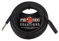 Pig Hog PHX14-25 1/4" TRSF to 1/4" TRSM Headphone Extension Cable, 25 Feet