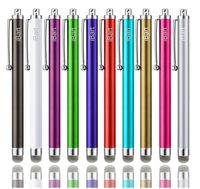 iBart Stylus, Mesh Fiber Tip Series Precision Stylus Pens for Touch Screens Devices, iPhone, iPad, Kindle, Tablet (10 Colors)