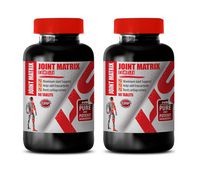 Joint Care Supplements for Women - Joint Matrix Complex - Maximum Joint Support - glucosamine with chondroitin and msm - 2 Bottles 180 Tablets
