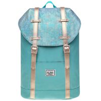 Lightweight Outdoor Backpack, KAUKKO Travel Casual Rucksack Laptop Daypack for 15" (11-Fairy bluegreen)