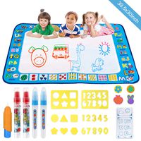Water Doodle Mat, YEEGO Aqua Magic Doodle Water Drawing Mat Extra Large Size 40" X 30" Painting Mats in 4 Colors for Girl & Boy Gift (XX-Large Size)