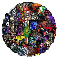 Waterproof Vinyl Stickers for Laptop Water Bottles Hydro Flask Motorcycle Bicycle Skateboard Luggage Car Bumper Guitar Decals (100 Pcs Cool Style Stickers)