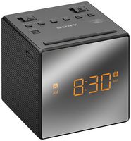 Sony ICFC1TBLACK Alarm Clock Radio, Black (Renewed)