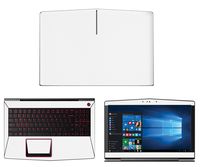 Decalrus - Protective Decal for Lenovo Legion Y520 (15.6" Screen) Laptop White Carbon Fiber Skin case Cover wrap CFlenovoLegionY520White