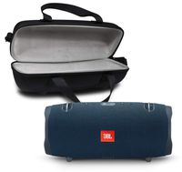 JBL Xtreme 2 Portable Bluetooth Waterproof Speaker Bundle with Hardshell Storage Case - Blue