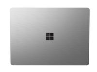 Silver Brushed Aluminum skin decal wrap skin case for Microsoft Surface Laptop 13.5" Laptop
