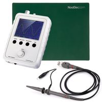 JYETech 'DSO Shell' Oscilloscope DIY Kit w/Enclosure, 100MHz Probe, Clip Probe & ESD-Safe Silicone Mat