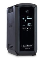 CyberPower CP1000PFCLCD PFC Sinewave UPS System, 1000VA/600W, 10 Outlets, AVR, Mini-Tower