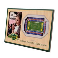 NCAA North Dakota State Bison 3D StadiumViews Picture Frame