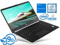 HP 14 Laptop, 14" HD Display, Intel Core i5-1035G1 Upto 3.6GHz, 8GB RAM, 128GB NVMe SSD, HDMI, Card Reader, Wi-Fi, Bluetooth, Windows 10 Pro