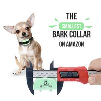 Our K9 Training Made Easy Bark Collar  for  Small Dog -  Vibration No  Shock, Rechargeable, Works in a Couple of Hours,  Pain Free  Control Device