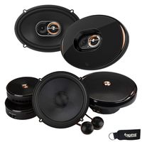 Infinity KAPPA-60CSX 6.5" Component Speakers KAPPA-93IX 6x9 Coaxial Speakers