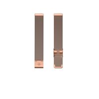 Fitbit Inspire HR & Inspire Accessory Band, Stainless Steel Mesh, Official Fitbit Product,  Rose Gold, One Size