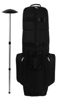 CaddyDaddy Golf CDX-10 Golf Bag Travel Cover with North Pole Club Protector, Black