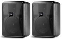 JBL Control 23-1 | Ultra Compact 3inch Two Way Vented Loudspeaker Black Pair