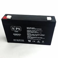 Chloride 100-001-164 Emergency Light 6V 7Ah Replacement Battery -SPS Brand
