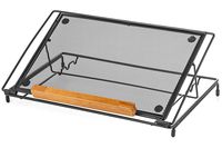 Halter Mesh Ventilated Adjustable Laptop Stand for Laptop/Notebook/iPad/Tablet and More - 9" X 14" - Black