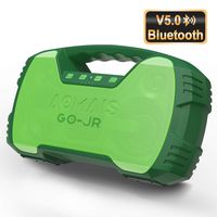 Portable Bluetooth Speakers V5.0, Waterproof Wireless Home Party Speaker, 25W Rich Bass Impressive Sound, 15 Hrs Playtime & Wireless Stereo Pairing, Built-in Mic, Durable for Indoor, Outdoor - Green