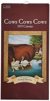 The LANG Companies Cows Cows Cows 2019 Vertical Wall Calendar (19991079129)