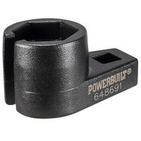 Powerbuilt 648691 3/8" Dr 7/8"(22Mm) Oxygen Sensor Wrench