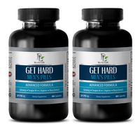 Testosterone Booster Healthy Body - GET Hard - Mens Pills - Advanced Formula - tongkat Herbs ali - 2 Bottles (120 Capsules)