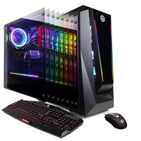 CYBERPOWERPC Gamer Supreme Liquid Cool SLC10280CPG Gaming PC (AMD Ryzen 7 2700X 3.7GHz, 16GB DDR4, AMD Radeon RX 590 8GB, 480GB SSD, 1TB HDD, 802.11AC WiFi, Win 10 Home)