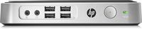 HP 2EZ54AT#ABA Zero Client T310 G2, Desktop Slim line, 512 Mb Ram, 32 GB SSD, Black/Silver