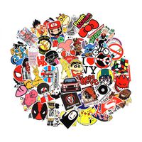 8 Series Stickers 100 pcs/Pack Stickers Variety Vinyl Car Sticker Motorcycle Bicycle Luggage Decal Graffiti Patches Skateboard Stickers for Laptop Stickers for Kid and Adult (Series F)