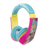 Barbie 30359 Kid Safe Over the Ear Headphone w/ Volume Limiter, Styles May Vary, Full Range Stereo Sound, Padded, Extra Comfortable Ear Cups, Pink and Blue
